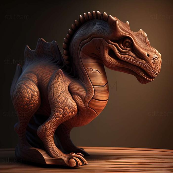 3D модель Пуэртазавр (STL)